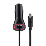 Rapid Car Charger Vehicle DC Socket Power Adapter USB Port Micro for Cell Phones