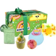 5pc Bomb Cosmetics It's Your Birthday Bath Bomb/Soap Slice Gift Box Fizzies