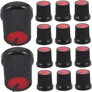 ERINGOGO Replacement Guitar Knobs 50pcs Plastic Volume Knobs for Wh148 Potentiometers Electric Guitar and Bass Volume Control Blossom Design