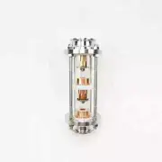Metal Distillation Column Copper Plate Section Durable Sanitary Flange Tools