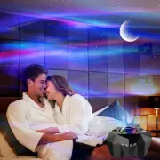 Ocean Star Projector Lamp USB – Bluetooth Speaker Night Light Galaxy LED