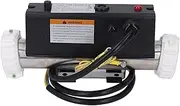 Swimming Pool Heater, Electric Hot Tub Heater Water Thermostat with Temperature Control Self Heating, Pressure Switch, Guard Switch (1KW)