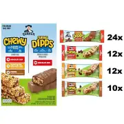 Quaker Chewy Granola Bars Chewy & Dipps 4 Flavor 58 Pack Variety Pack Kids Fav