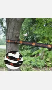 2 pcs Adjustable Tree Hanging Extension Hammock Straps Heavy Duty Suspension US