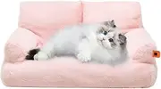 Cat Nest Pet Bed,Washable Cat Bed Pet Sofa - Plush Puppy Bed Small Dog Sofa with Anti-Slip Bottom Pet Bed for Small Medium Dogs Cats