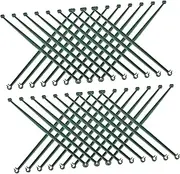 OFFSCH Stake Arms for Cage Expandable Trellis Connectors User-Friendly Clip Design Suitable for Gardens