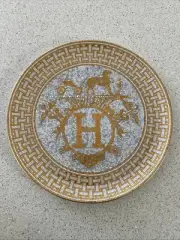 Hermes AU 24 Gold Tart Platter NO BOX