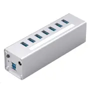 ORICO A3H 7 In 1 USB 3.0 Hub Docking Station Aluminum USB Splitter with 7USB3.0 for PC Laptop Matebook HUAWEI XIAOMI Mac