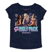NWT Disney Zombies Graphic T Shirt Tee Top Girl Addison Zed Wolf Pack 4 5 6 6X 7