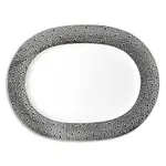 Bernardaud Ecume Platinum Oval Platter