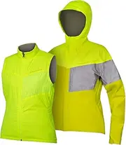 [Endura] Women's Urban Luminite 3 in 1 Waterproof Cycling Jacket II, Primaloft Gilet Included