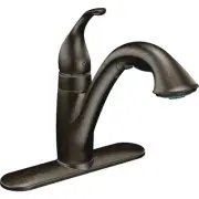 Moen Camerist SingleHandle PullOut Kitchen Faucet Oil Rubbed Bronze ;