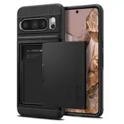 SPIGEN Google Pixel 8 Pro Case, Genuine Slim Armor CS Card Holder Hard Cover for Google