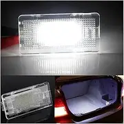 Wivplex 12V Footwell Luggage Trunk Interior Light Glove Box Lamp, for BMW, E36 E38 E39 E46 E60 E60 E61 E65 E66 E82 E88 E90 E91 E92 E93 Car Number Plate Light