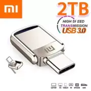 2TB Metal Pendrive 2-1 OTG 1TB 512GB USB Flash Drives USB 3.0 For Cellphone PC