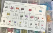 300pcs Car Blade Fuse Assortment Assorted Kit Blade Set Auto Truck Automotive