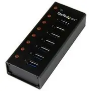 StarTech 7 Port USB 3.0 Hub \u2013 Desktop or Wall-Mountable Metal Enclosure - ST7300U3M