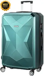 Trolley Suitcase Hard Shell Carry On Luggage Lightweight TSA Lock Dual Wheels