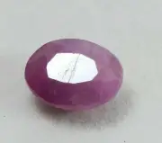 2.30 Ct Natural Enhanced EGL Certified Oval Cut Burma Red Ruby Loose Gemstone