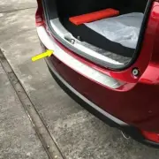 Rear Bumper Sill Moulding Trim Protector Fit for Mazda CX-5 CX5 2017-2020