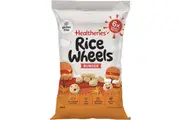 Healtheries Rice Wheels Burger Multipack Gluten Free Lunchbox Snacks 21g X 6 Pack