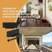 For Composite Conceal Fasteners 100pc Aesthetics Composite Decking Conceal