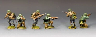 KING & COUNTRY WW2 GERMAN ARMY WS383 TWO GERMAN SOLDIERS COVERING FIRE