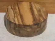 12X4 MISSOURI SPALTED HACKBERRY TURNING WOOD BOWL BLANK