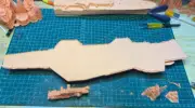 3D Printed 1/700 US Midway Class aircraft carrier (CVA-41) Unpainted Model Kit