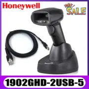 Honeywell Xenon 1902GHD-2USB-5 Wireless Handheld 2D Barcode Scanner W/ USB Cable