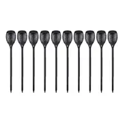 10 Pack Solar Torch Lights 96 LED Flickering Lighting Dancing Flame Garden Lamp