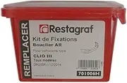 Clio Phase III All Models 09.2005-12.2014 Rear Plate Mounting Kit (29 Pieces)