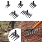 Gardening Garden Hoe Weeding Rake Manual Weeder Tool Easy Assembly Practical