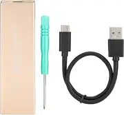 M.2 USB Adapter,M.2 to USB 3.1 Type-C Riser Card SSD to Mobile Hard Disk Box for 30mm/42mm/60mm/80mm HDD,Only Supports Signals