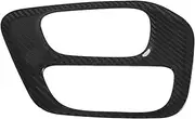 Brilluxa Shift Panel Trim, Center Console Cover Compatible with Dodge Challenger 2015‑2021, Dry Carbon Fiber Gear Panel, Interior Console Trim Replacement