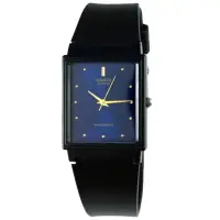 在飛比找momo購物網優惠-【CASIO 卡西歐】簡約方型時尚設計腕錶-藍(MQ-38-