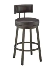 Armen Living Dalza Swivel Bar Stool