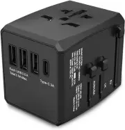 Amoner Overseas Conversion Plug Converter C Type Transformer Outlet Multi C 556