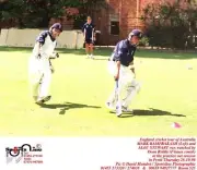 England cricket tour of Australia MARK RAMPRAKASH and ALEC ST- Old Cricket Photo