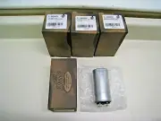 Lot of 4 Source 1 / York S1-02425066700 Dual Run Capacitor 40/7.5MFD 370V Round