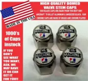 Chrome AMC AMX Javelin Rambler Rebel American Motors The Machine Valve Caps NICE