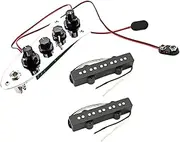 Levemolo Innovative Bass Pickup 5-string Pickup Set for Electric Bass G100 Metal Crafted Space-saving Design