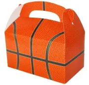 24 BASKETBALL PARTY TREAT BOXES FAVORS GOODY BAG PRIZE GIFT BASKET CARNIVAL