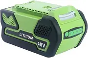 VIFANIV 5000mAh 40V Lithium Battery 29472 for GreenWorks G-MAX 40V Tools (Models 21332/25302/20312/20302/24312/22332/20292/22342 & L-600)​
