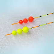 50pcs Floating Bobbers Fishing Fluorescent Drift Ball Fishing Float Foam BalAYPW