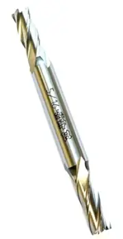 5/16" 4 FLUTE DOUBLE END COBALT HSS END MILL - OSG #5420400