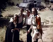 Janette Scott Kirk Douglas Burt Lancaster and Laurence Olivier The- Old Photo