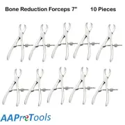 AAPRO 10 PC Bone Reduction Forceps 6" Surgical Orthopedic INSTRUMENTS