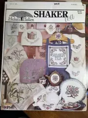 Shaker Tea Cross Stitch Book From Hickory Hollow