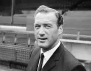 Bolton Wanderers manager Nat Lofthouse at Burnden Park in Bolton 2- Old Photo